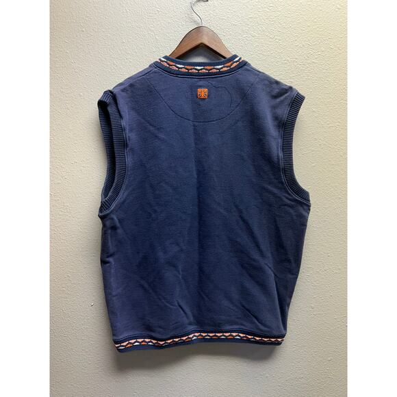 Vintage Tundra Denver Broncos Sweater Vest Outerwear Sleeveless NFL Football 90s - Picture 8 of 11